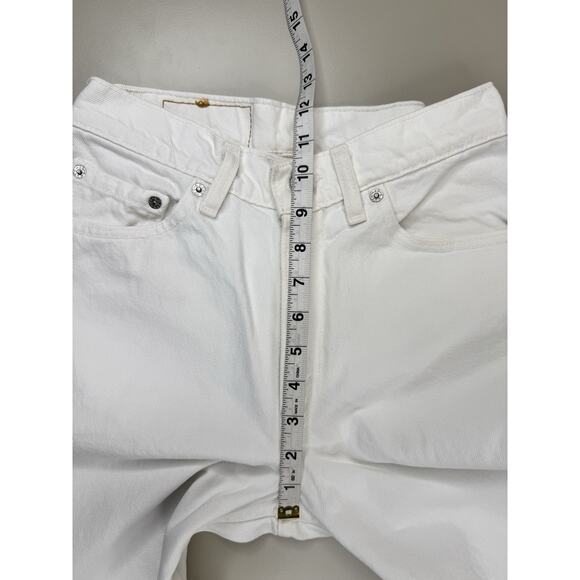 Vintage ‘94 Levi's 512 Jeans Womens 7 White Slim Fit Tapered Leg 90s Made in USA - Picture 4 of 16
